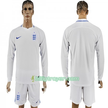 Billige Fotballdrakter England VM 2018 Hjemmedraktsett Langermet